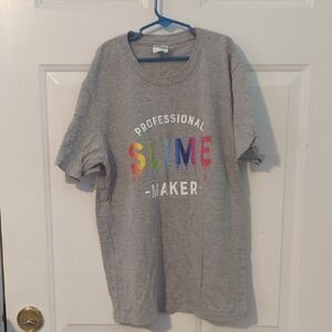 Professional Slime Maker Gray Youth Large Kids Size L